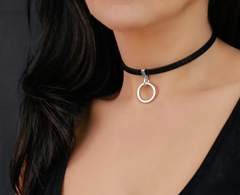 Discreet day submissive collar BDSM collar slave collar - Etsy France